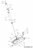 Ersatzteile WOLF-Garten Rasentraktor Scooter Pro Typ: 13B226HD650  (2015) Lenkung 