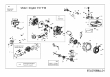 Ersatzteile MTD-Motoren Horizontal 170-THB Typ: 752Z170-THB  (2012) Motor