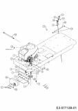Cub Cadet Ersatzteile Zero Turn RZT 50 17YF2ACP010  (2015) Choke- und Gaszug, Motorzubehör