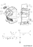 Cub Cadet Ersatzteile Gartentraktoren GTX 2100 14A-3GE-603  (2012) Elektroteile
