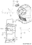 Cub Cadet Ersatzteile Gartentraktoren GTX 2100 14A-3GE-603  (2014) Elektroteile