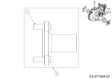Cub Cadet Ersatzteile Gartentraktoren GTX 2100 14A-3GE-603  (2013) Radnaben