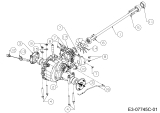 Cub Cadet Ersatzteile Gartentraktoren GTX 2100 14A-3GE-603  (2015) Hinterachse, Kardanwelle