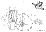 Cub Cadet Ersatzteile Gartentraktoren GTX 2100 14A-3GE-603  (2015) Getrieberegelung