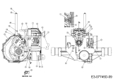 Cub Cadet Ersatzteile Gartentraktoren GTX 2100 14A-3GE-603  (2016) Hydrostat