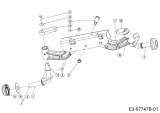 Cub Cadet Ersatzteile Gartentraktoren GTX 2100 14A-3GE-603  (2015) Vorderachse