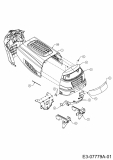 Ersatzteile MTD Rasentraktor 14 P-96 SD Typ: 13C2765F635  (2012) Motorhaube 5-Style 