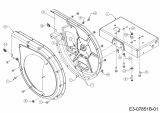 Ersatzteile Troy-Bilt Häcksler CS 4325 Typ: 24B-424M766  (2015) Messerträgergehäuse, Rahmen