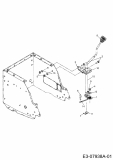 Ersatzteile MTD Rasentraktor Junior 115 Typ: 13AC452C600  (2004) Schalthebel 