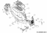 Ersatzteile B Power Rasentraktoren BT 145-92 AH Typ: 13IM71KE648  (2018) Motorhaube K-Style