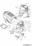 Ersatzteile MTD Rasentraktor MTD 92 Typ: 13A7765E600 (2020) Motorhaube 5-Style 