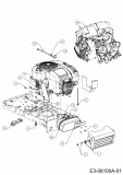 Ersatzteile MTD Rasentraktor Smart RE 125 M Typ: 13A2765E600  (2013) Motorzubehör 