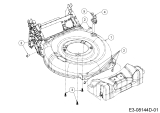 Cub Cadet Ersatzteile Motormäher mit Antrieb LM2 DR46es 12CCTQS7603 (2019) Mähwerksgehäuse