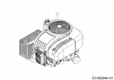 Ersatzteile MTD Rasentraktor Minirider 76 SDHE Typ: 13A221JD600  (2020) Motor 
