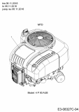 Cub Cadet Ersatzteile Rasentraktoren LT2 NS96 13I279DF603  (2017) Motor MTD bis 06.11.2016