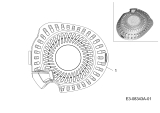 Cub Cadet Ersatzteile Motormäher mit Antrieb CC 53 SPS HW 12A-85J3603  (2013) Motorhaube M8