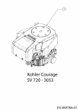 Cub Cadet Ersatzteile Zero Turn RZT S 46 17AFCBDT603  (2013) Motor Kohler