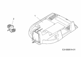 Ersatzteile WOLF-Garten Mähroboter Robo Scooter 500 Typ: 18AO05LA650  (2013) Basisstation, Netzteil 