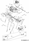 Ersatzteile WOLF-Garten Schneefräse Expert 7190 HD Typ: 31AY55SY650  (2017) Armaturenbrett, Schalthebel 
