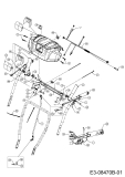 Cub Cadet Ersatzteile Schneefräsen 530 HD SWE 31AY57KZ603  (2015) Armaturenbrett, Schalthebel