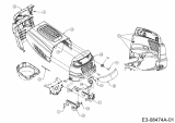 Ersatzteile MTD Rasentraktor 17542 Typ: 13AN775S308  (2011) Motorhaube 5-Style 