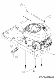 Ersatzteile MTD Rasentraktor 15.5/42 Typ: 13AM775S308  (2014) Motorzubehör 