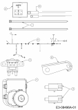 Ersatzteile MTD Rasentraktor 117/20 Typ: 13AT77KT308  (2013) Elektroteile 
