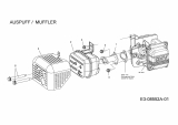 Ersatzteile MTD-Motoren Vertikal 5P71MH Typ: 752M5P71MH  (2014) Auspuff