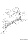 Cub Cadet Ersatzteile Gartentraktoren GTX 1054 14AZ94AK330  (2013) Vorderachse