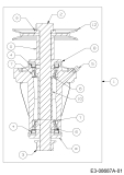 Cub Cadet Ersatzteile Zero Turn Z-Force SZ 48 17AIDGHB603  (2015) Messerspindel 618-06994