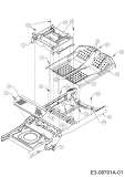 Cub Cadet Ersatzteile Zero Turn Z-Force S 54 17AI5GHC010  (2014) Rahmen, Trittbrett