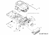 Ersatzteile Troy-Bilt Rasentraktoren Horse XP 46 Typ: 13WX79KT066  (2014) Motorzubehör