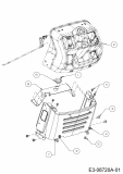 Ersatzteile Troy-Bilt Rasentraktoren Horse XP 46 Typ: 13WX79KT066  (2014) Armaturenbrett Unterteil