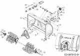 Ersatzteile MTD Schneefräse Optima ME 66 T Typ: 31BY7FT3678  (2021) Reinigungswerkzeug, Schaufelrad 