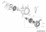 Ersatzteile MTD-Motoren Horizontal 170-DH Typ: 752Z170-DH  (2014) Reversierstarter, Zündung