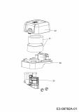 Ersatzteile MTD-Motoren Horizontal 170-DH Typ: 752Z170-DH  (2014) Luftfilter