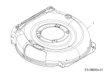 Cub Cadet Ersatzteile Motormäher SC 100 11A-A92J710  (2014) Mähwerksgehäuse