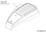 Cub Cadet Ersatzteile Motormäher mit Antrieb LM2 DR46es 12BCTQS7603  (2018) Motorhaube bis 30.11.2017