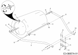 Ersatzteile Zubehör Garten- und Rasentraktoren Rasenwalze 45-02691  (190-230-000) Typ: 190-230-000  (2018) Grundgerät