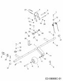 Ersatzteile Zubehör Garten- und Rasentraktoren Rasenlüfter 45-03433  (196-504-000) Typ: 196-504-000  (2016) Grundgerät