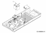 Cub Cadet Ersatzteile Zero Turn RZT L 50 17AICACQ603  (2015) Batteriehalter, Betriebsstundenzähler, Einschaltung Elektromagnetkupplung