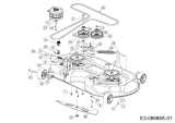 Cub Cadet Ersatzteile Zero Turn RZT S 46 17BICBDT603  (2015) Mähwerk T (46/117cm)