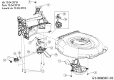 Cub Cadet Ersatzteile Motormäher mit Antrieb LM3 CR53s 12CBPV5L603 (2019) Getriebe, Keilriemen ab 15.04.2019