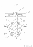 Cub Cadet Ersatzteile Zero Turn RZT 50  Messerspindel 618-06980