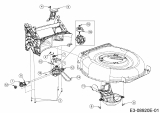 Cub Cadet Ersatzteile Motormäher mit Antrieb LM3 CRC46S 12ABTVSC603 (2020) Getriebe, Keilriemen