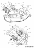 Cub Cadet Ersatzteile Zero Turn RZT L 50 17AICACQ603  (2015) Mähwerksabdeckung