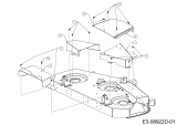Cub Cadet Ersatzteile Zero Turn XZ5 L137 17AIEACI603 (2020) Mähwerksabdeckung