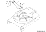 Cub Cadet Ersatzteile Laubsauger mit Häckselfunktion CSV 060 24A-06MP603  (2014) Einfüllschacht
