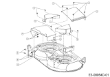 Cub Cadet Ersatzteile Zero Turn XZ5 L107 17AAEACS603 (2020) Mähwerksabdeckung