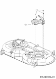 Cub Cadet Ersatzteile Zero Turn RZT S 46 17ARCBDT330  (2015) Abdeckungen Mähwerk S (42/107cm)